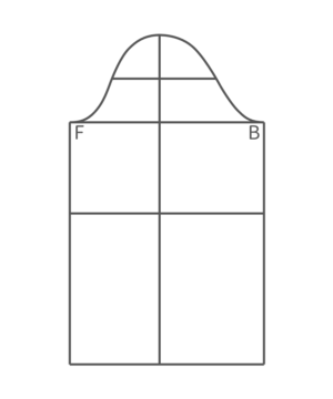 Alternative view of 新文化式男子上衣原型版